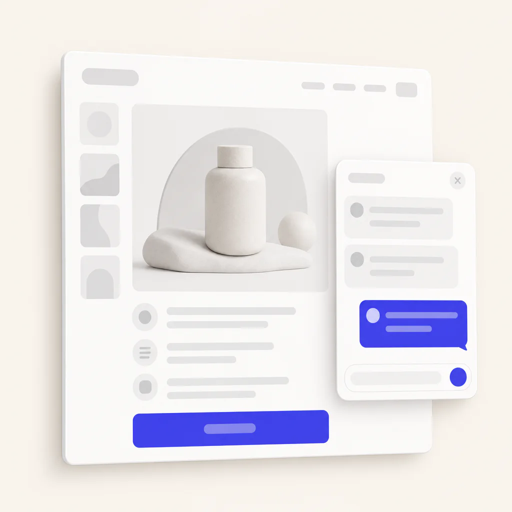 Stores & online brands AI customer-service agent — chat demo